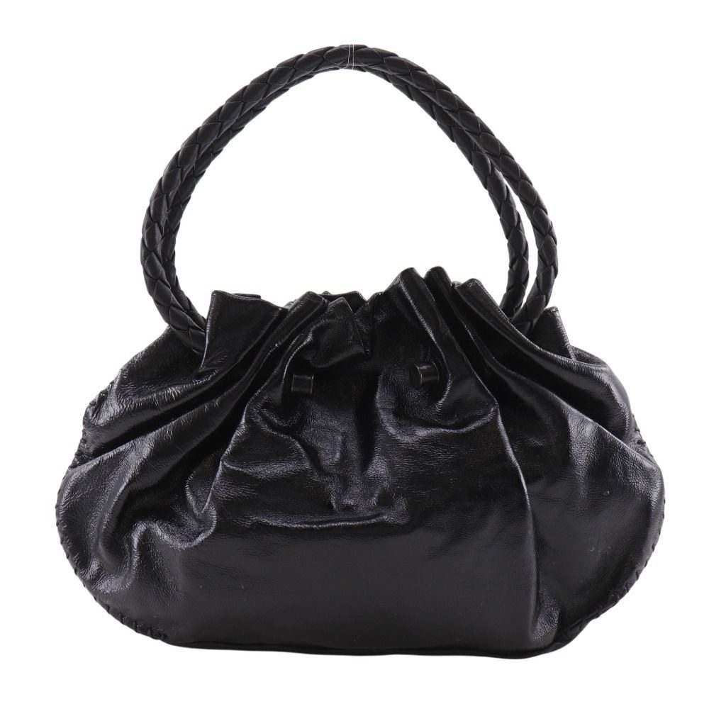 Bottega Veneta Intrecciato Leather Black Tote