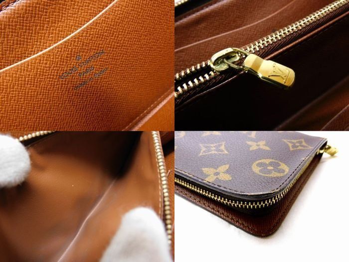Vuitton - M61727 Ca1023 Porte Monnaie Zip Monogram Long Wallet Louis Vuitton □6L