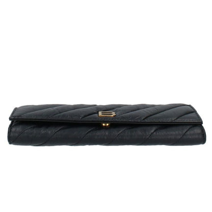 Balenciaga 781723 Crush Logo Leather Chain Wallet Shoulder Bag Women