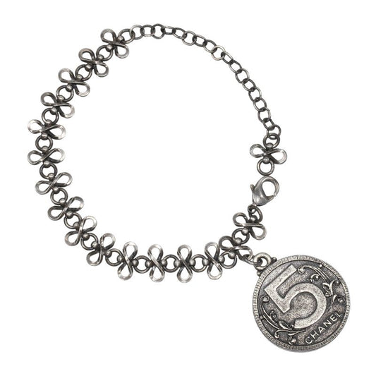 Chanel Mademoiselle Coin Metal 03P Ladies 25.1g Bracelet