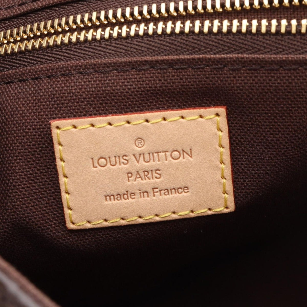 Louis Vuitton Shoulder Bag Cite GM Canvas Leather Chien T-Shirt — view 4