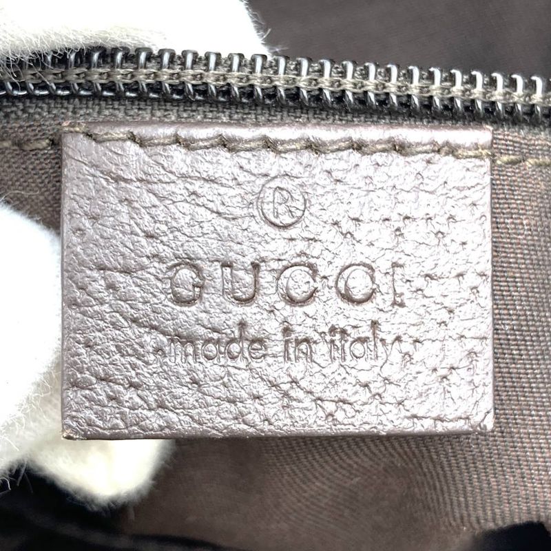 Gucci 256100 Crossbody Shoulder Bag Brown GG Canvas Sherry Line Ladies Fashion