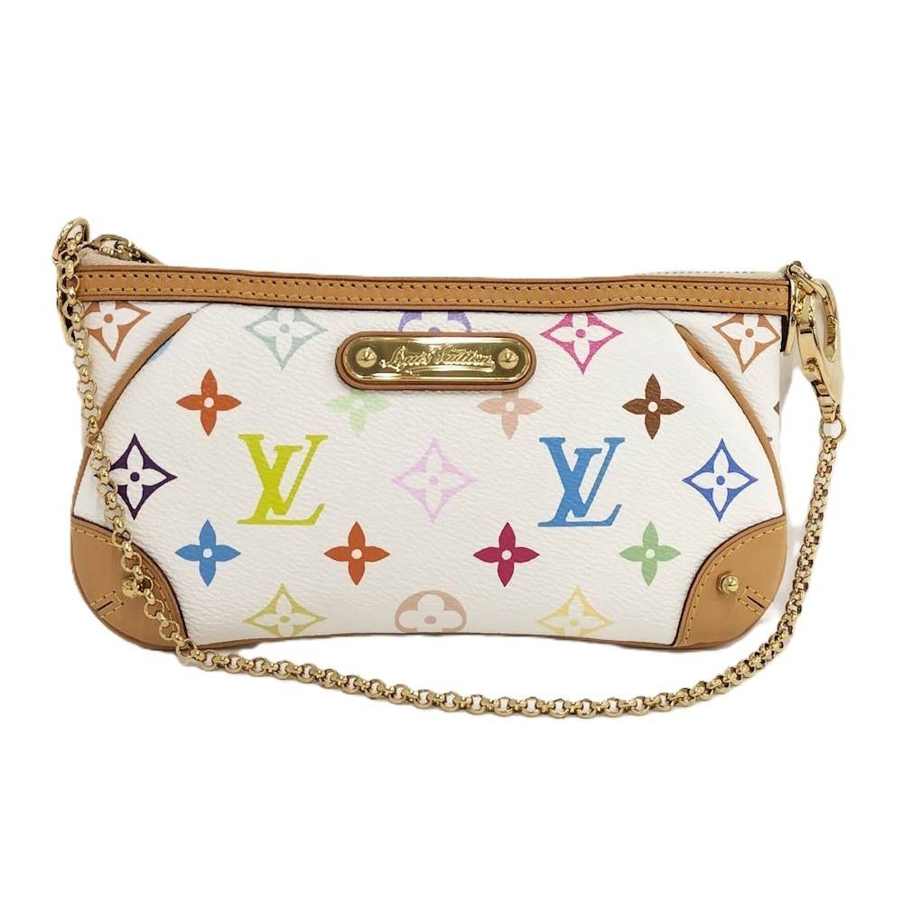 Louis Vuitton Pochette Mirror MM Pouch Monogram Multicolor