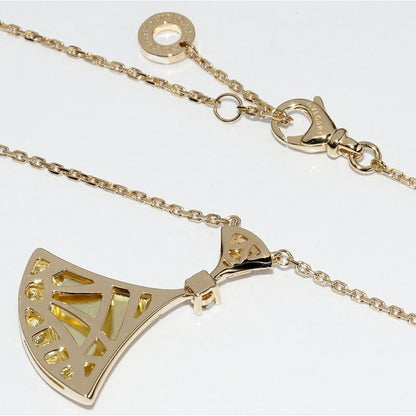 Bulgari Pendant Necklace 18K Yellow Gold Diamond Diva Dream — view 4