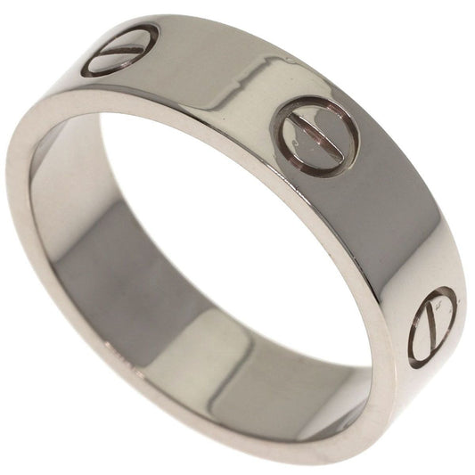 Cartier Love Ring 61 18k White Gold