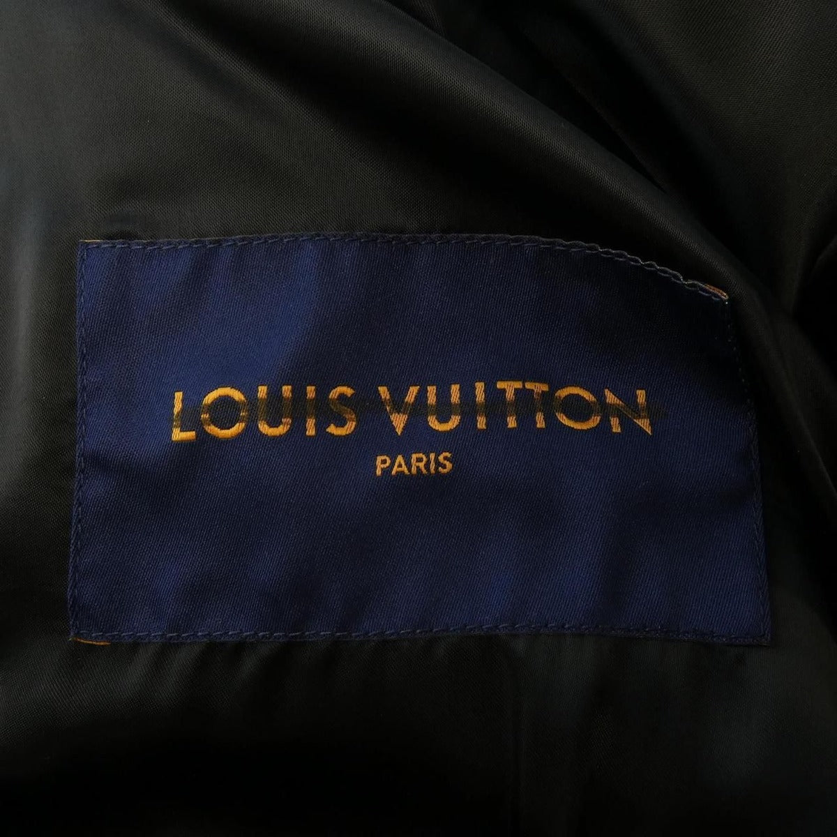 Louis Vuitton Leather Jacket Black 52 — view 5