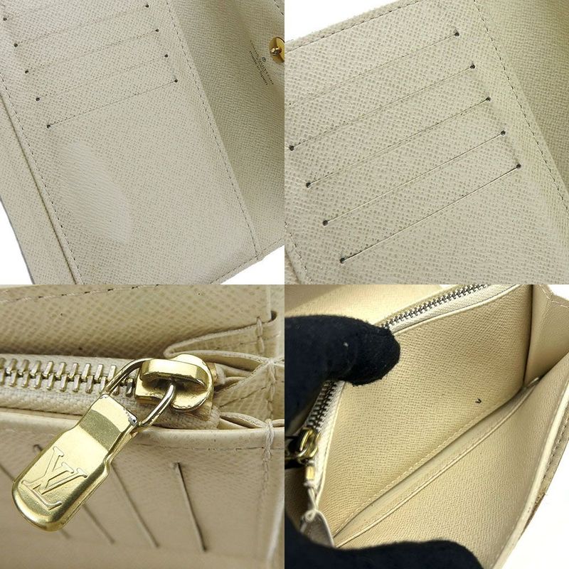 Louis Vuitton Trifold Walletcompact Walletportefeuille Alexandra N63068damier