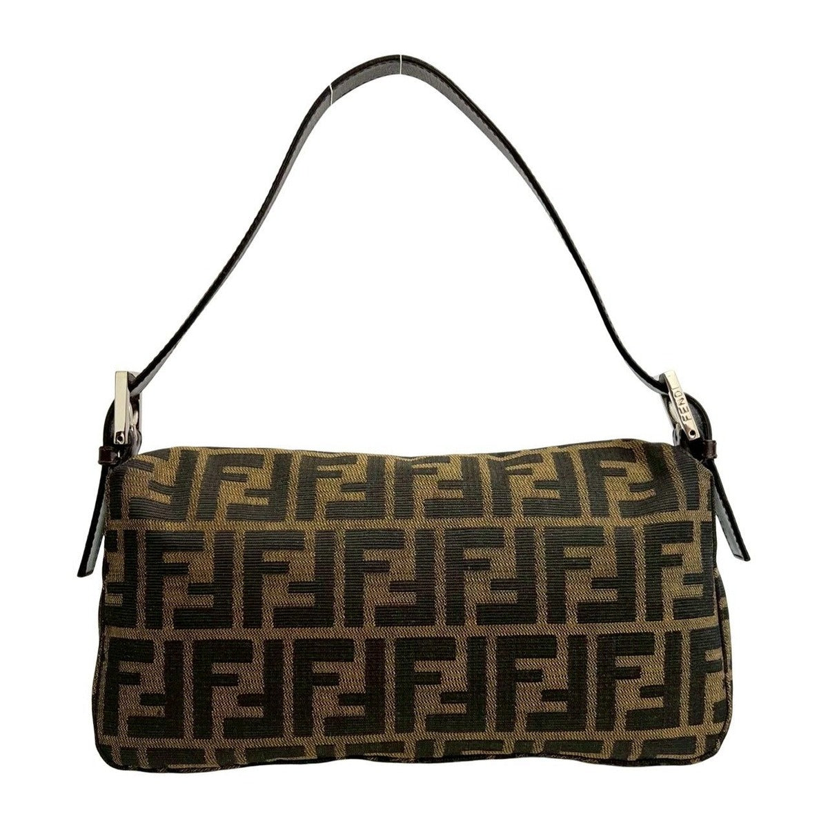 Fendi Vintage Mamma Bucket Zucca FF Pattern Leather Canvas — view 3