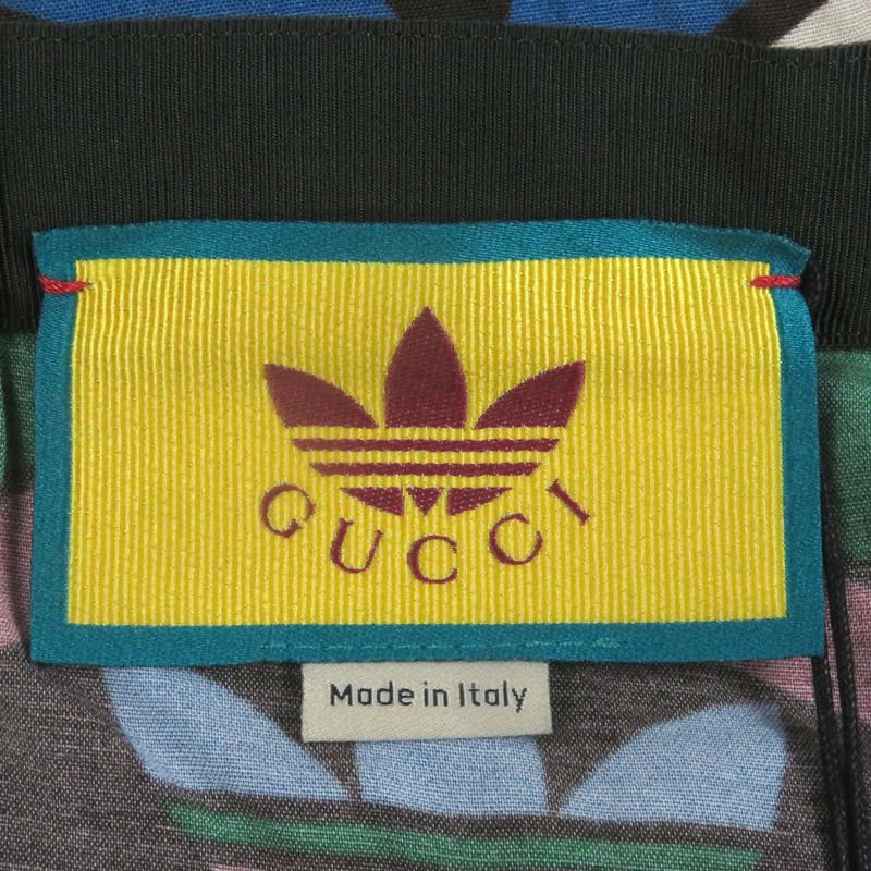 Gucci Adidas Gucci Adidas 702439 Trefoil GG Logo All-over Patterned Shorts