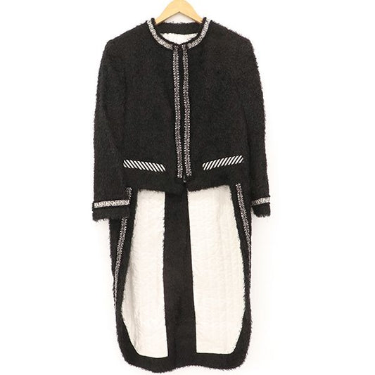 Louis Vuitton Tailcoat Jacket Style Polyester Etc Black Size Indicated