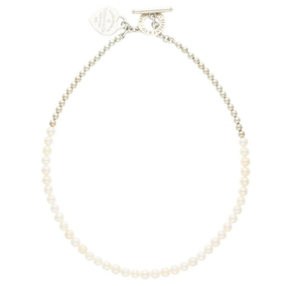Tiffany & Co Return To 1 Diamond Heart Motif Silva Bracelet Women