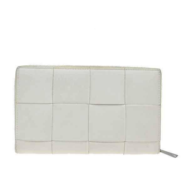 Bottega Veneta Long Wallet Cassette Intrecciato Round Zipper 66ka968