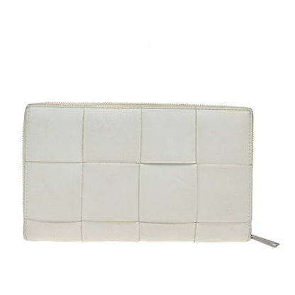 Bottega Veneta Long Wallet Cassette Intrecciato Round Zipper 66ka968