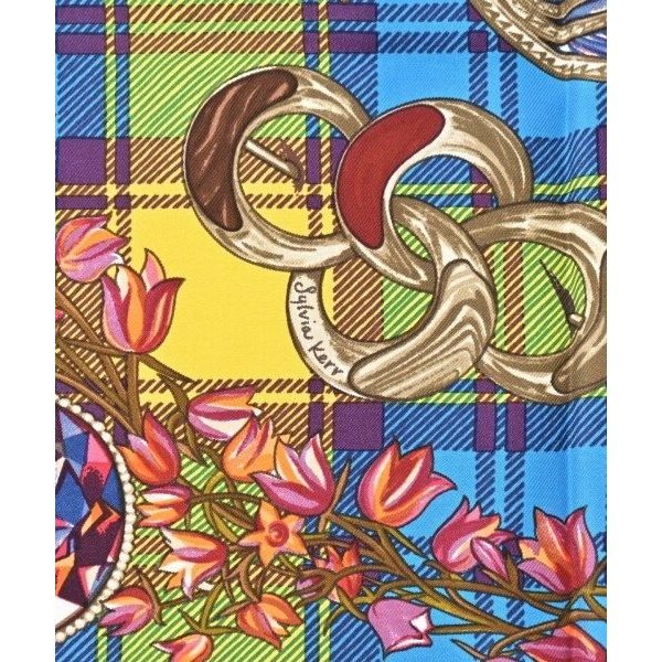 Hermes Bandana Scarf Orange — view 4
