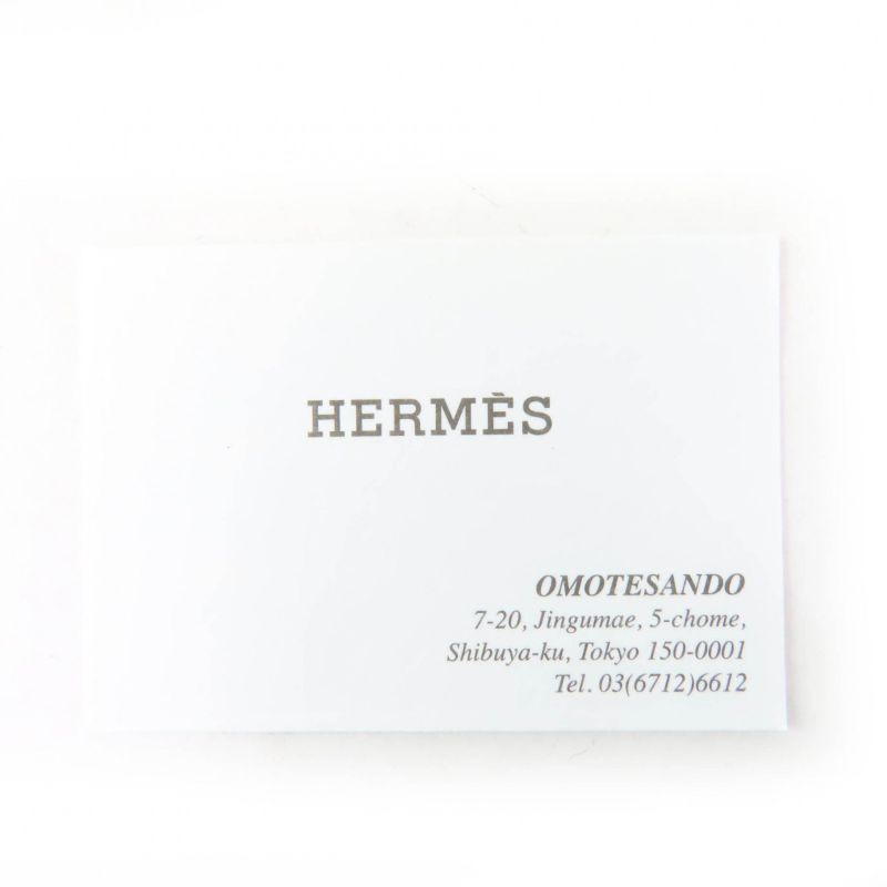 Hermes Exlibris PM Necklace Ag925 Au750 Pendant Silver Gold Made In France