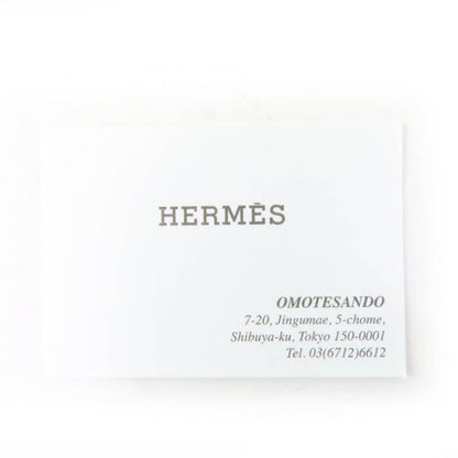 Hermes Exlibris PM Necklace Ag925 Au750 Pendant Silver Gold Made In France