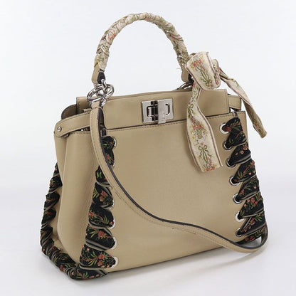 Fendi 2WAY Peekaboo Mini 8bn244 Handbag Calf Ladies