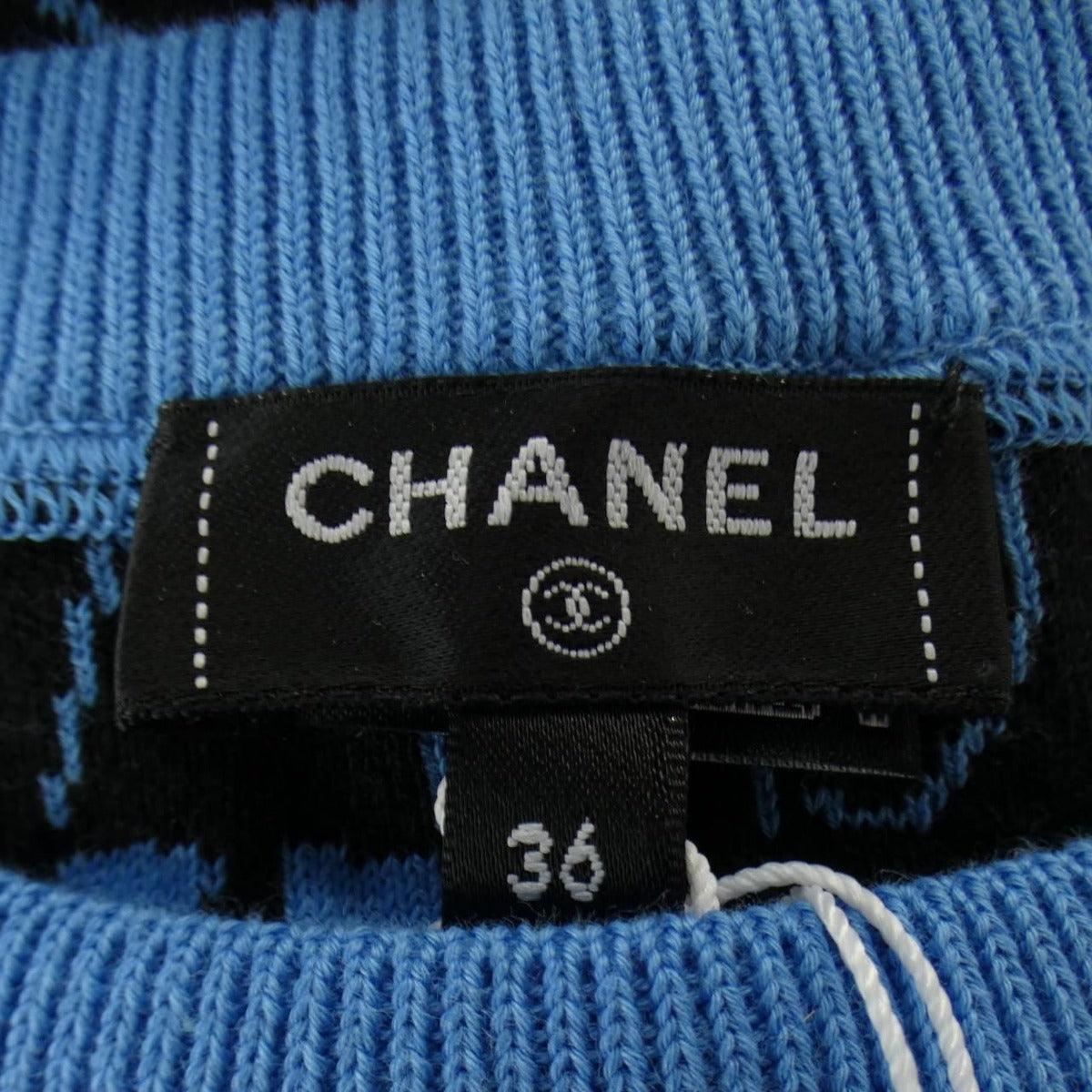 Chanel Knit Top Cashmere Blue — view 5