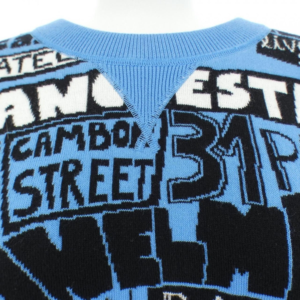 Chanel Knit Top Cashmere Blue — view 6