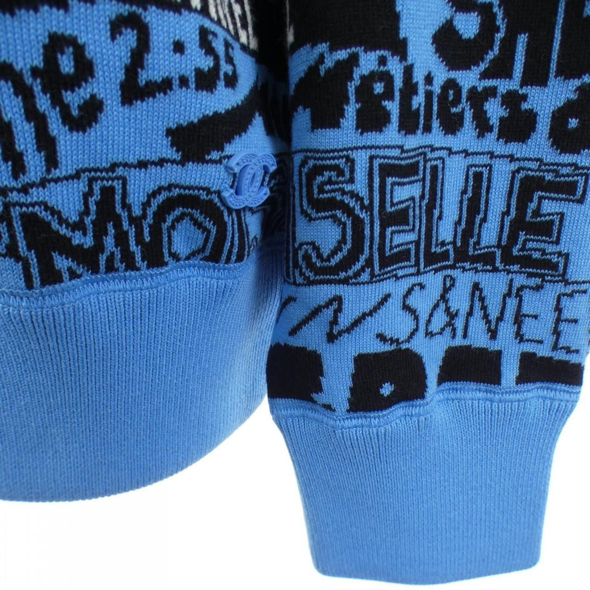 Chanel Knit Top Cashmere Blue — view 7