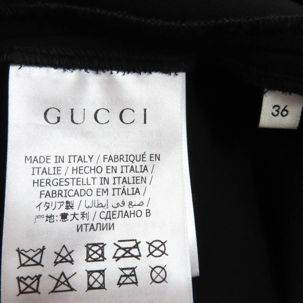 Gucci Leather Interlocking Horsebit Pleated Pants Black 36 Made — view 8