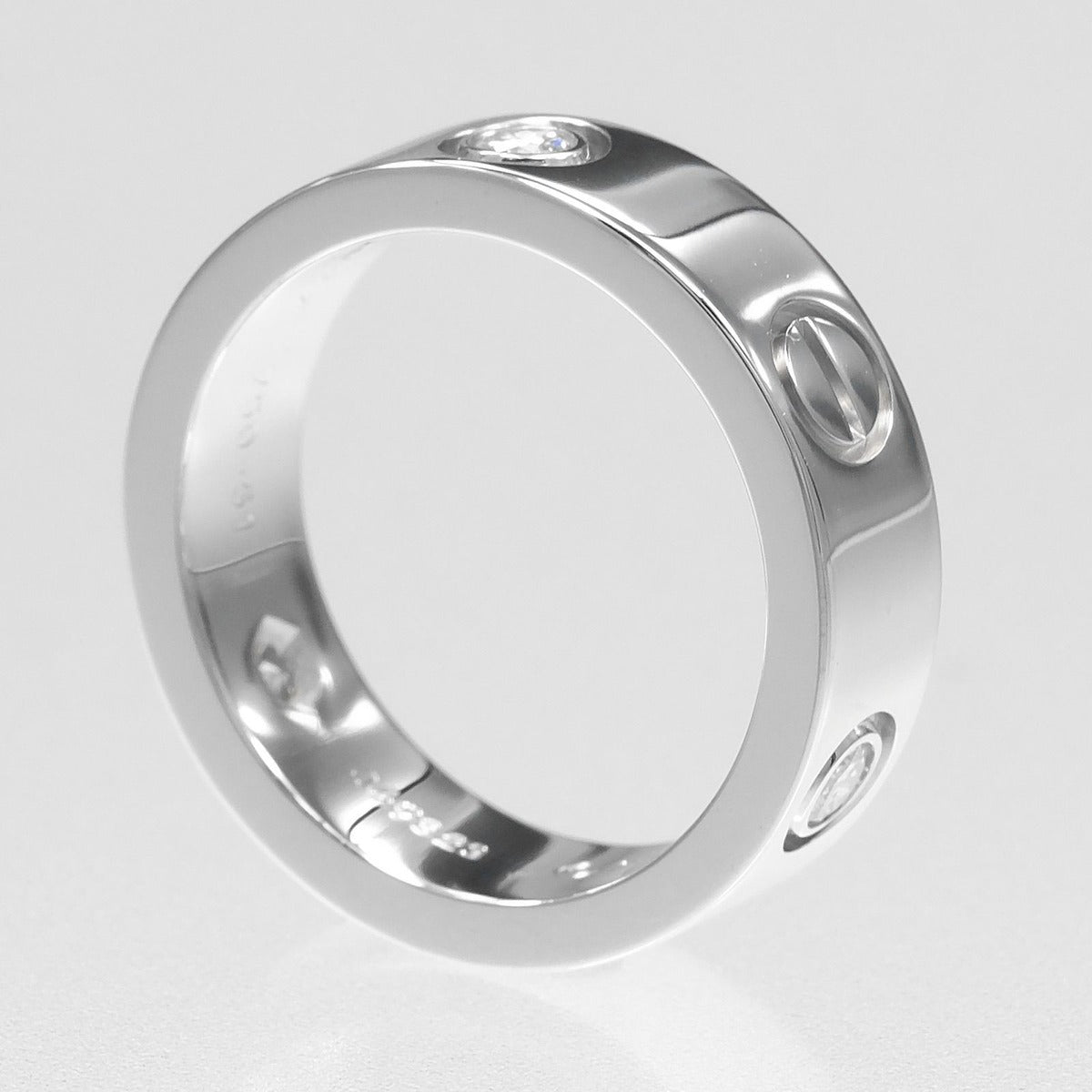 Cartier Love Gold Diamond Ring — view 4