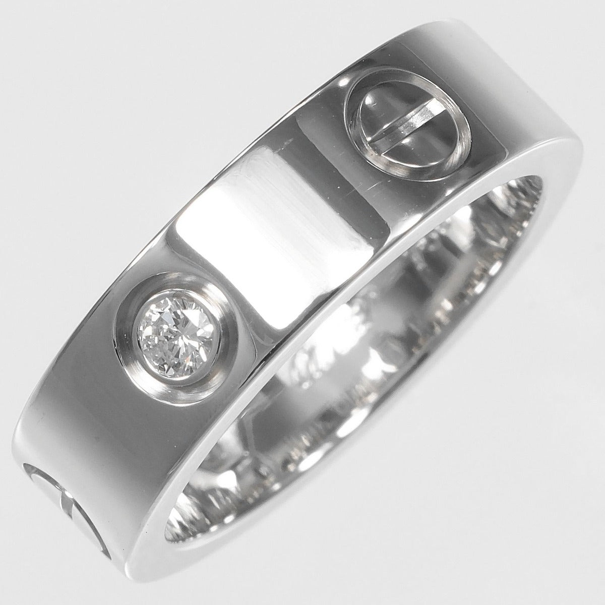 Cartier Love Gold Diamond Ring — view 7