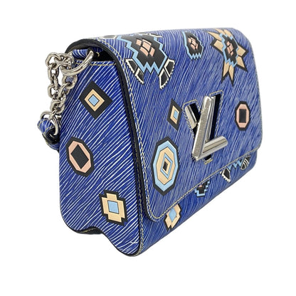 Louis Vuitton Shoulder Bag Epi Twist MM Blue — view 2