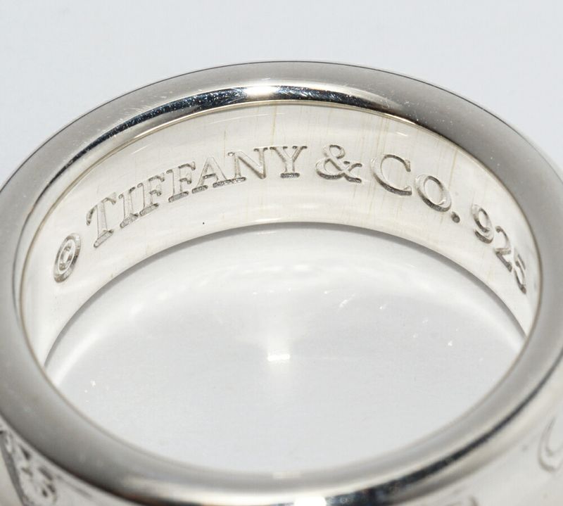 Tiffany & Co Ring SV 1837ring Medium Width 7mm (028in)