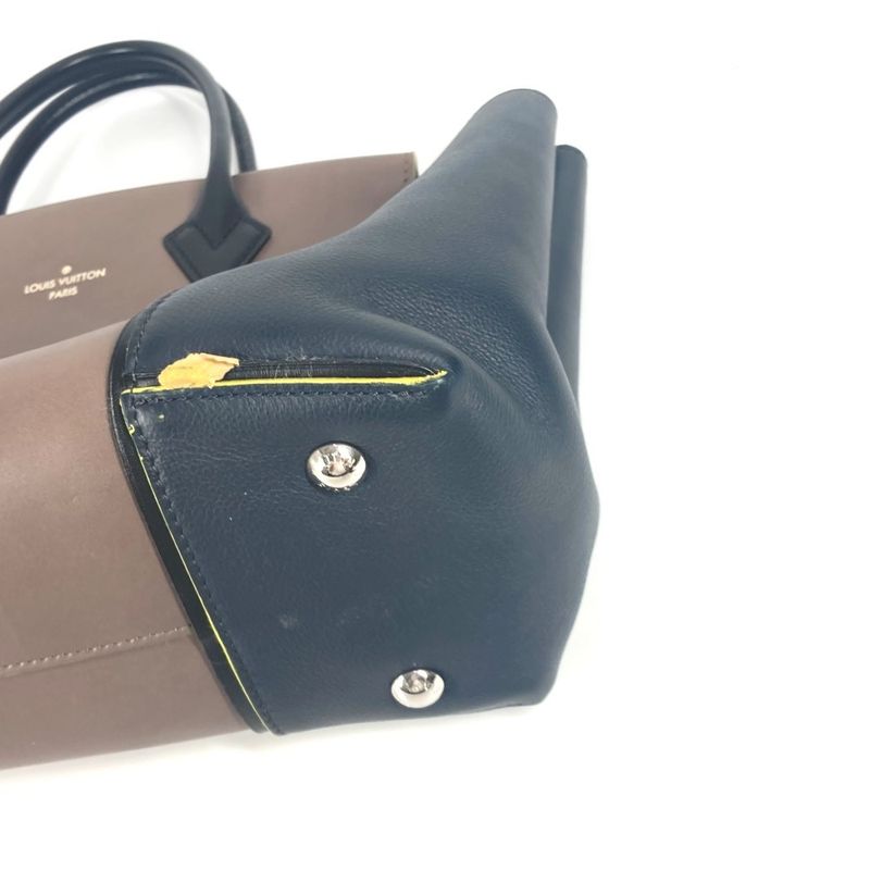 Louis Vuitton Handbag Tote W Cuir Orfebvre M94481 Leather Brown