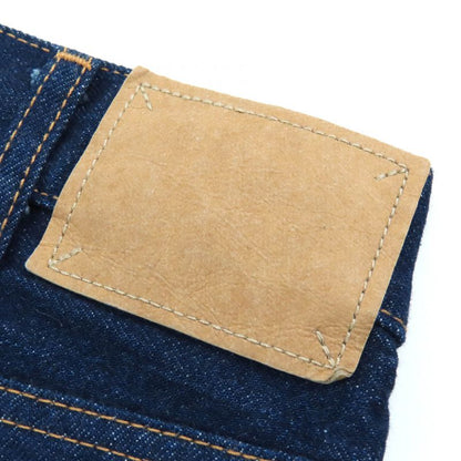 Celine 2n48a224z Françoise Jeans 100% Cotton Low Wash Denim Pants Indigo Blue