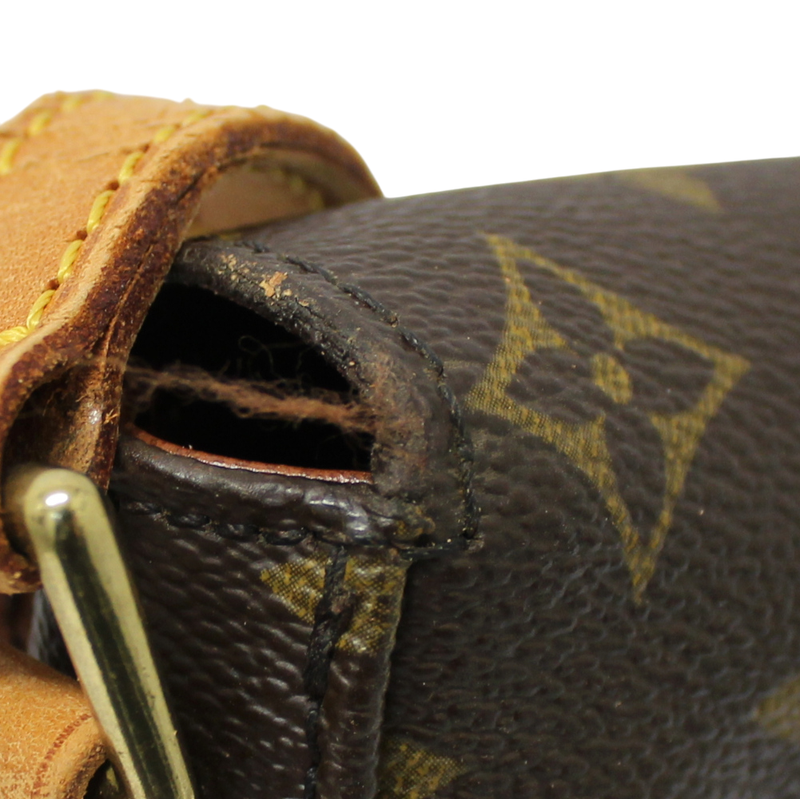 Louis Vuitton M51234 Chien Ti PM Shoulder Bag with Damage A25-1957