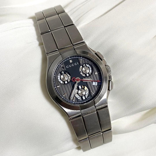 Gucci Titanium Chronograph Watch