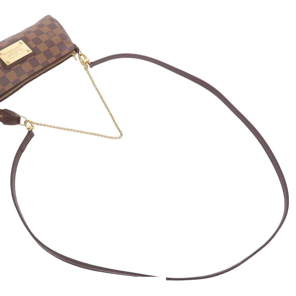 Louis Vuitton Brown Damier Canvas 2-Way Chain Shoulder Bag — view 4