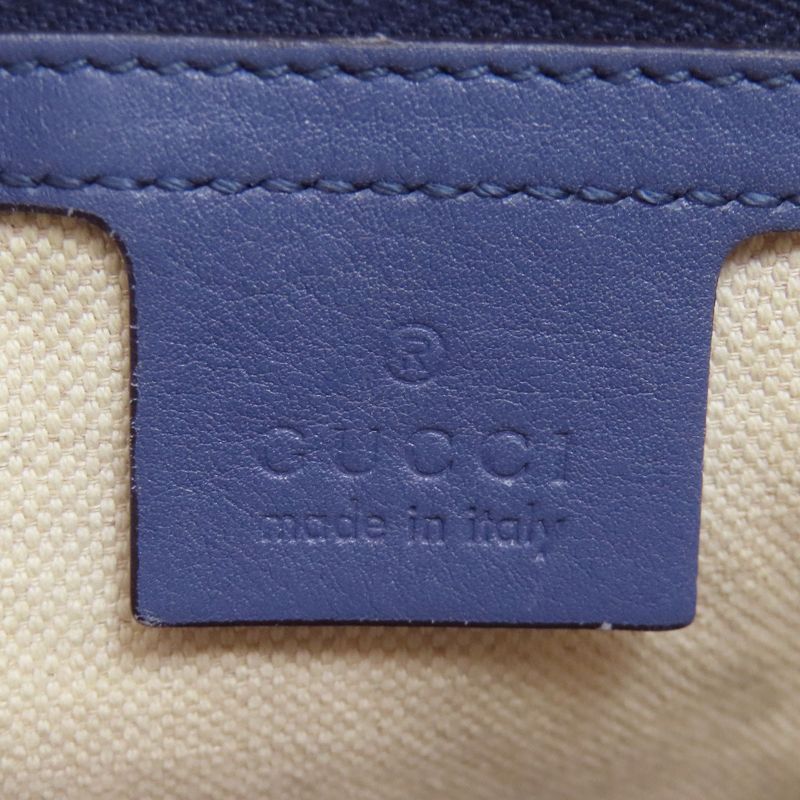 Gucci 309617 GG Signature Micro Shimmer 2WAY Handbag Leather Women