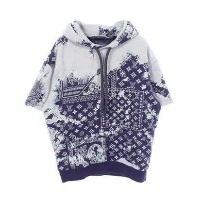 Louis Vuitton Hoodie Monogram Bandana Short Sleeved Cotton