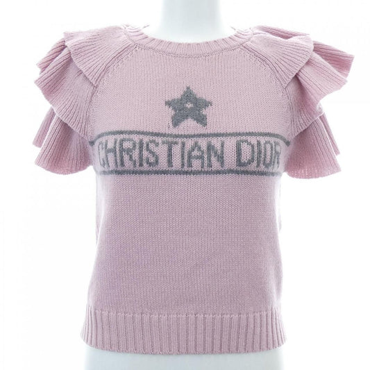 Dior Knit Top Cashmere Pink Sheer
