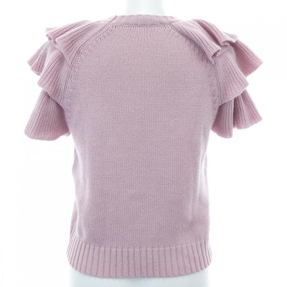 Dior Knit Top Cashmere Pink Sheer — view 2