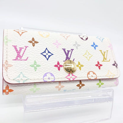 Louis Vuitton Key Case Multicolor Multicles 4 White