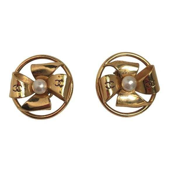 Chanel Large Earrings Coco Mark