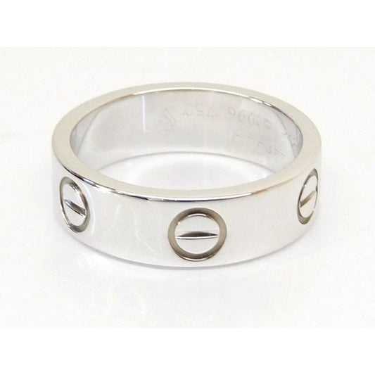 Cartier Love Ring 18K WG White Gold