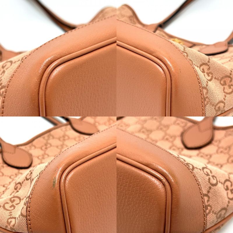 Gucci Tote Bag GG Canvas Ophidia GG Small 742102 GG Canvas Pink