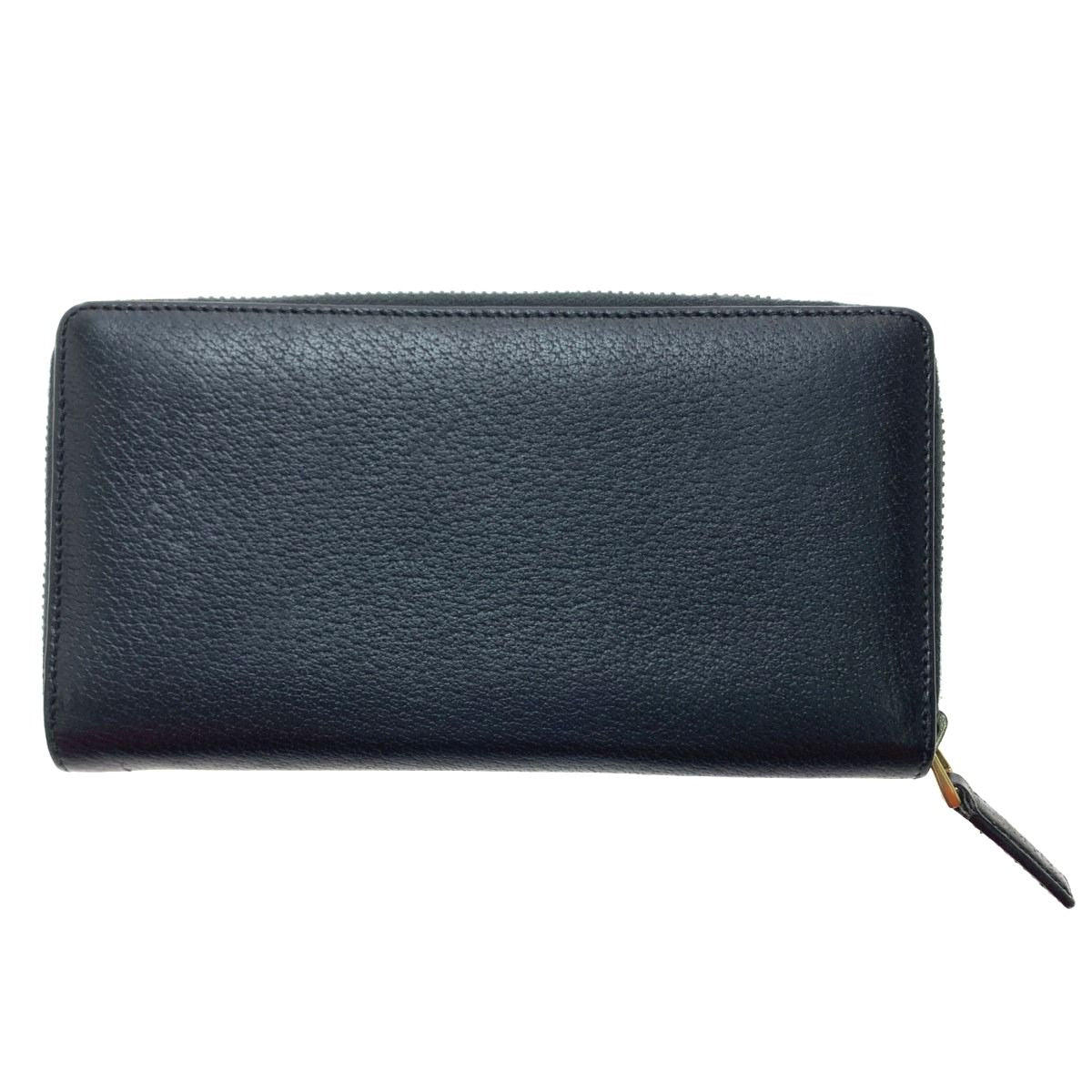 Gucci Round Zipper Long Wallet 435298 Black