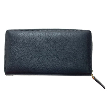 Gucci Round Zipper Long Wallet 435298 Black