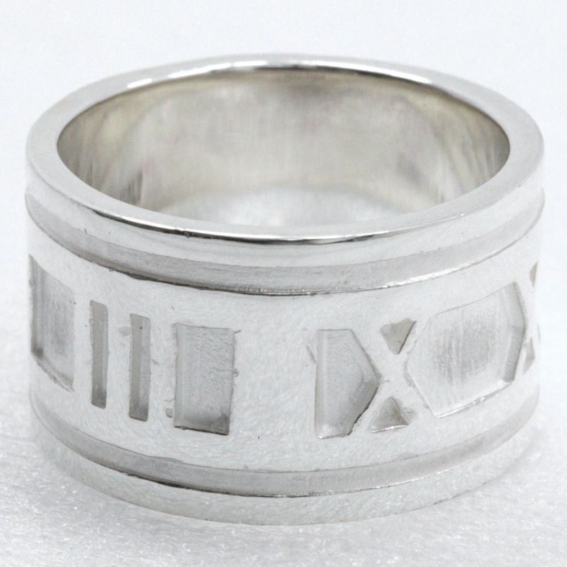 Tiffany & Co Atlas Wide Silver 925 Size 11 Ladies 8.5g Ring