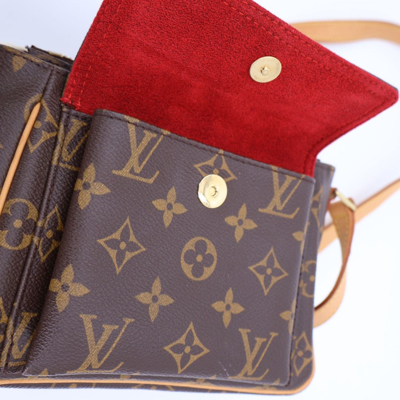 Louis Vuitton Monogram Vivacite PM Shoulder Bag Diagonal Shoulder Pochette Mini