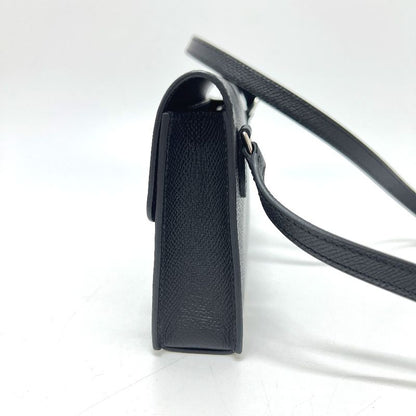 Hermes Shoulder Bag Nap To Go Vaux Epson Black