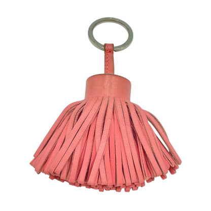 Hermes Key Holder Leather Marked Pink