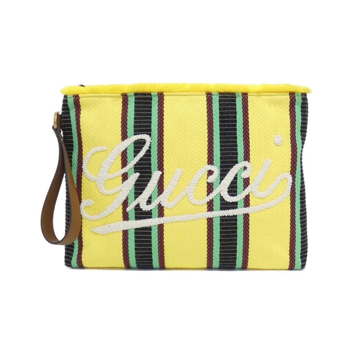 Gucci Bag Canvas Gold