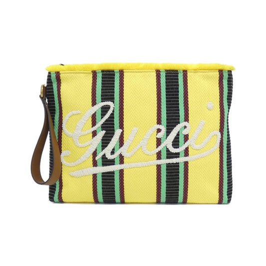 Gucci Bag Canvas Gold